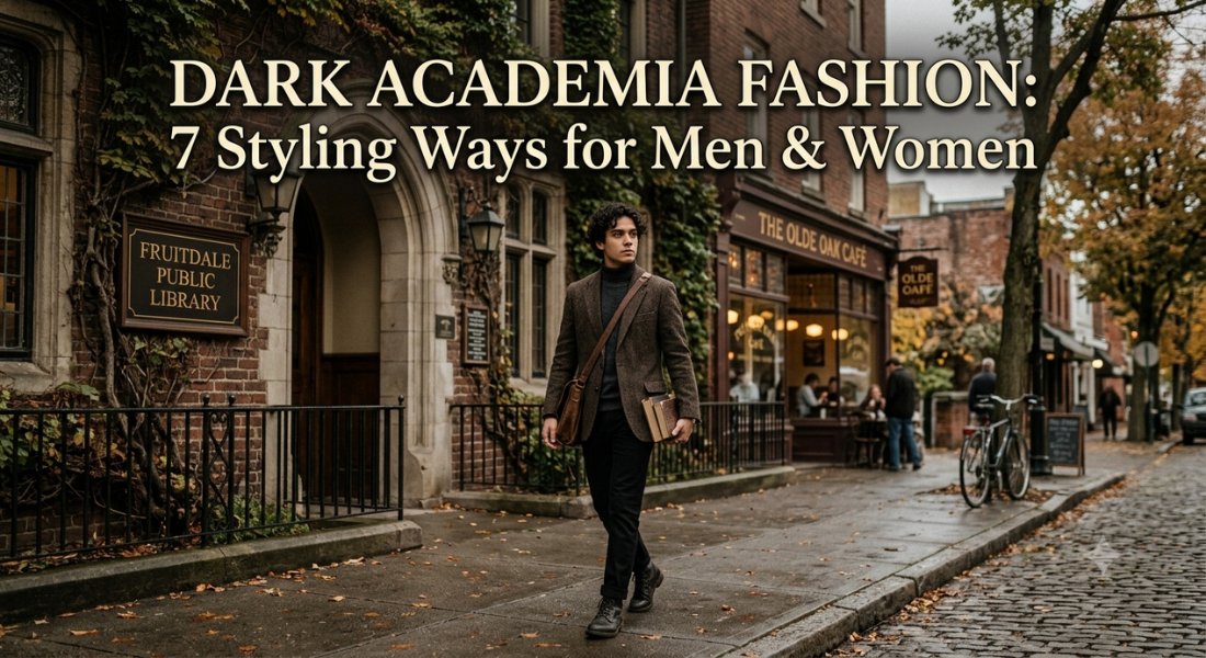 Dark Academia Fashion: 7 Styling Ways for Men & Women