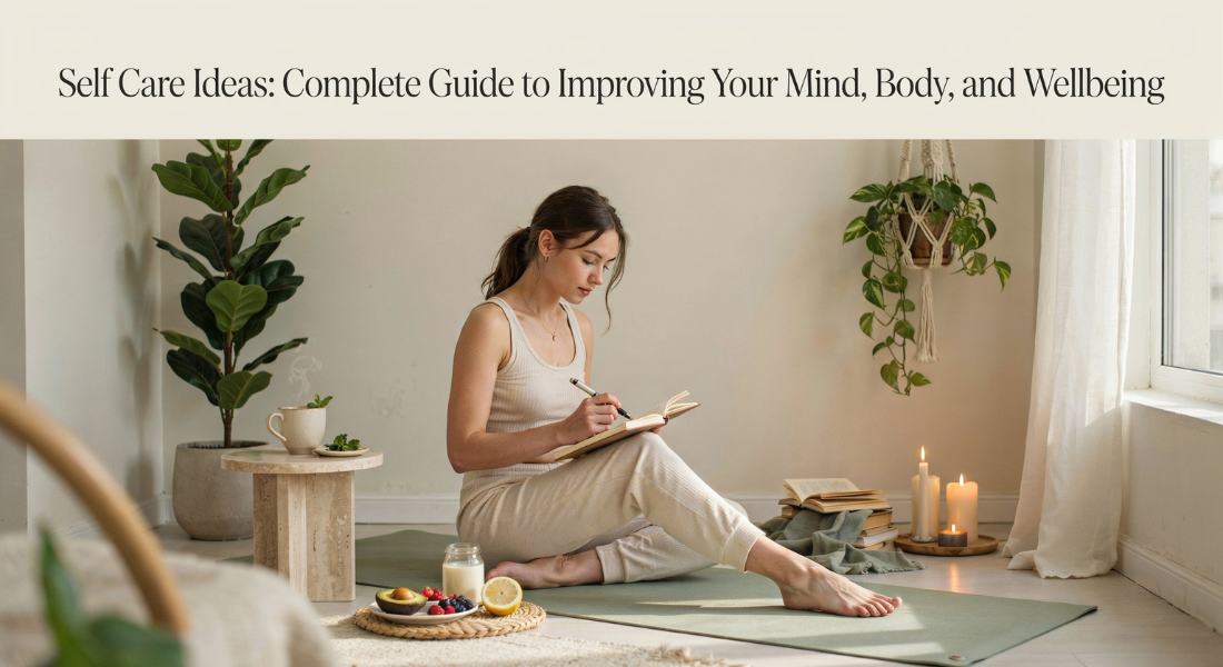Self Care Ideas: Complete Guide to Improving Your Mind, Body, and Wellbeing