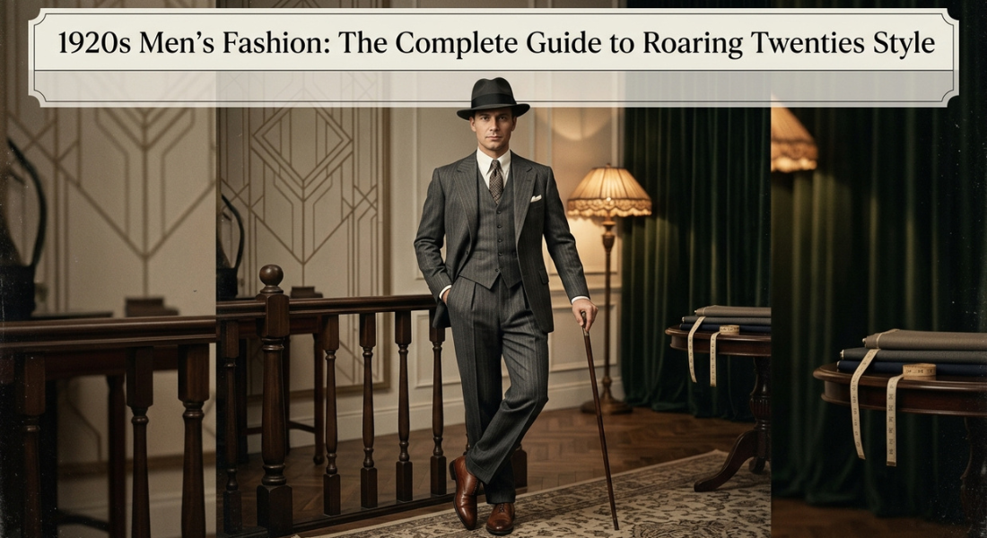 1920s Men's Fashion: The Complete Guide to Roaring Twenties Style