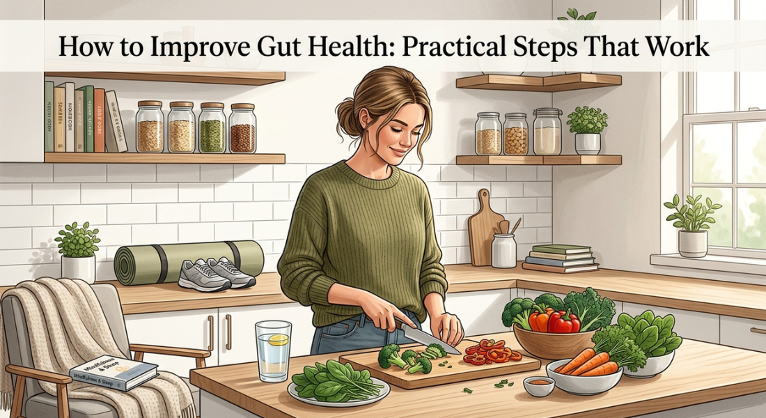 How to Improve Gut Health: Practical Steps That Work
