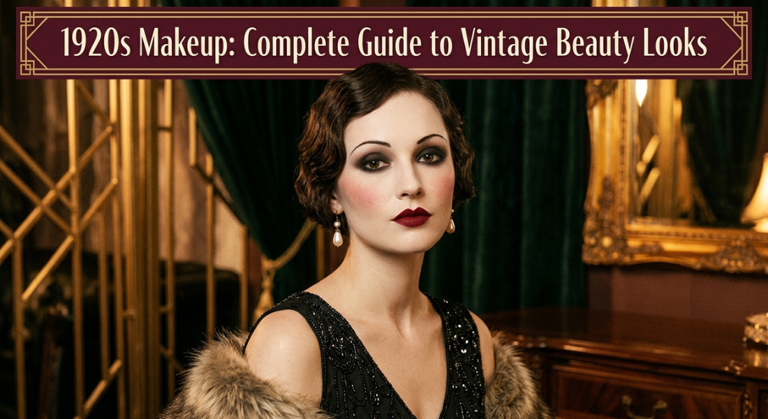1920s Makeup: Complete Guide to Vintage Beauty Looks