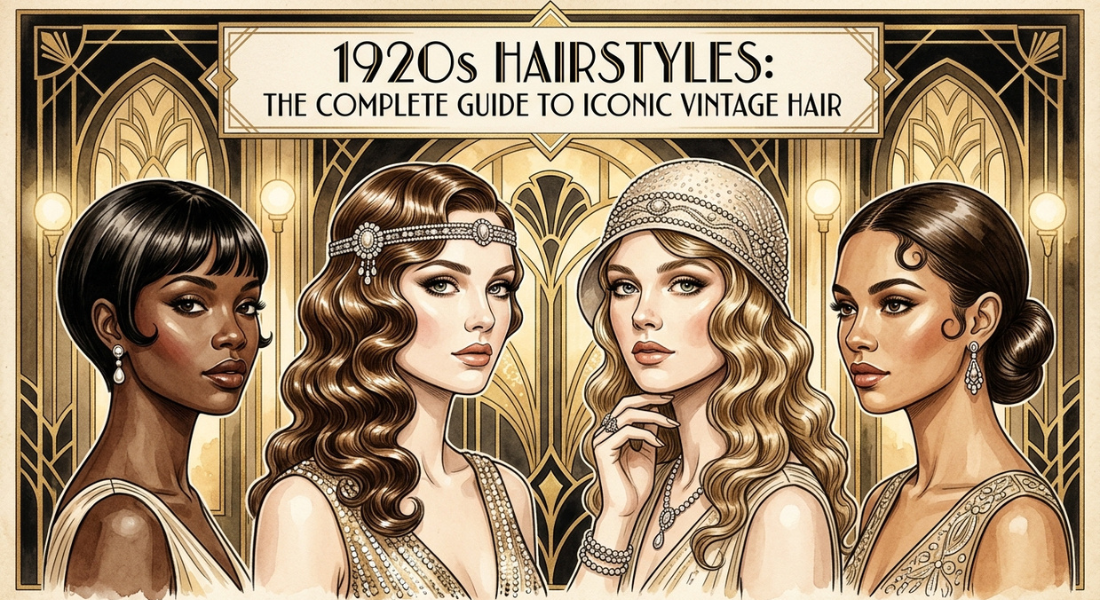 1920s Hairstyles: The Complete Guide to Iconic Vintage Hair