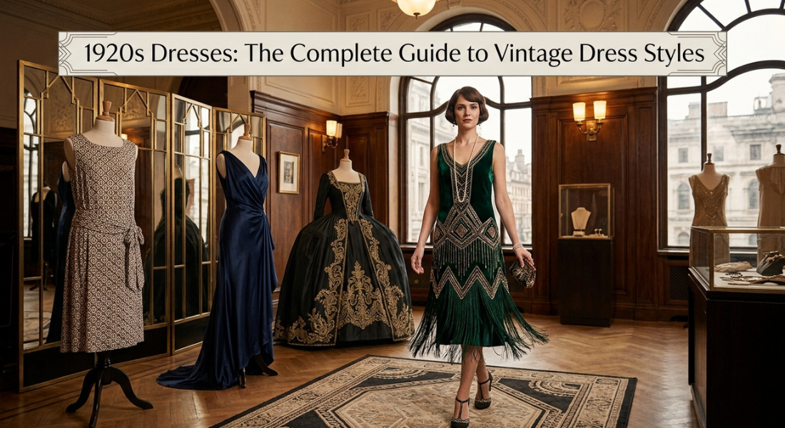 1920s Dresses: The Complete Guide to Vintage Dress Styles