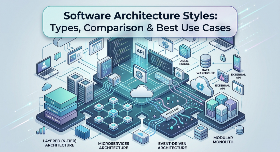 Software Architecture Styles: Types, Comparison & Best Use Cases