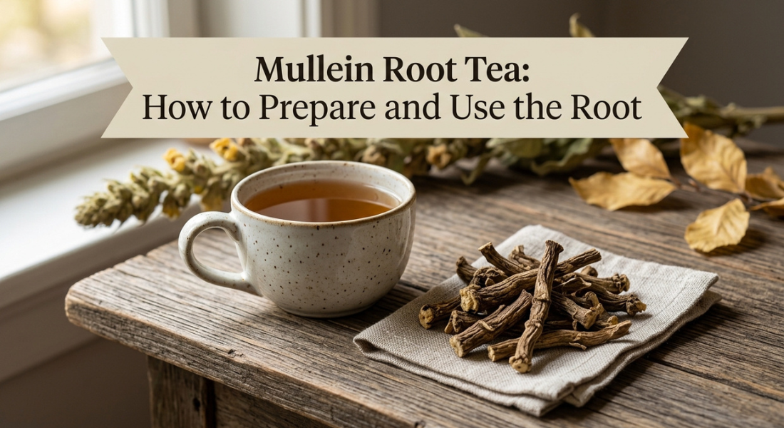 Mullein Root Tea: How to Prepare and Use the Root