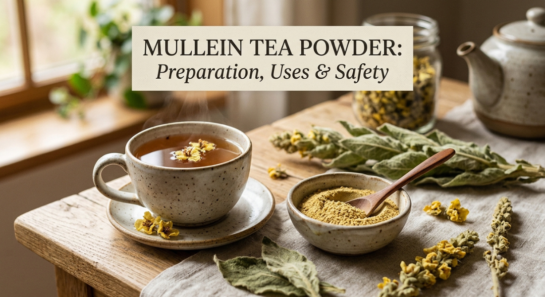 Mullein Tea Powder: Preparation, Uses & Safety