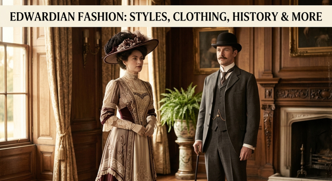 Edwardian Fashion: Styles, Clothing, History & More