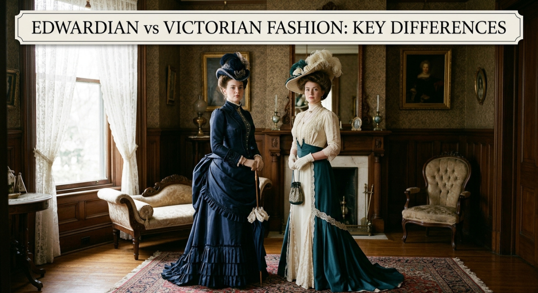 Edwardian vs Victorian Fashion: Key Differences
