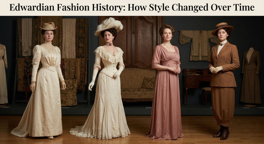 Edwardian Fashion History: How Style Changed Over Time