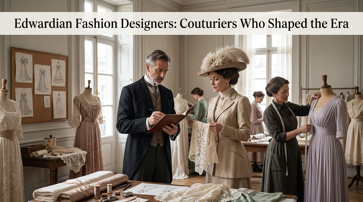 Edwardian Fashion Designers: Couturiers Who Shaped the Era