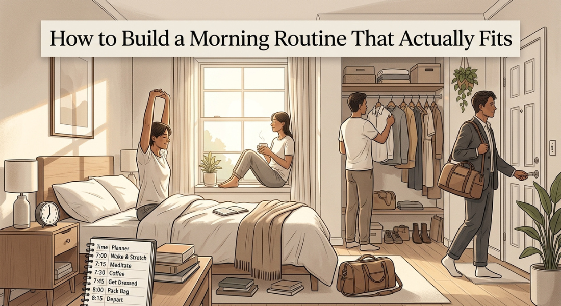 How to Build a Morning Routine That Actually Fits