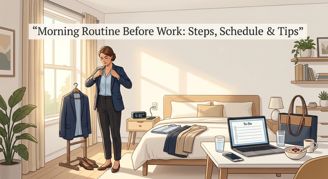 Morning Routine Before Work: Steps, Schedule & Tips