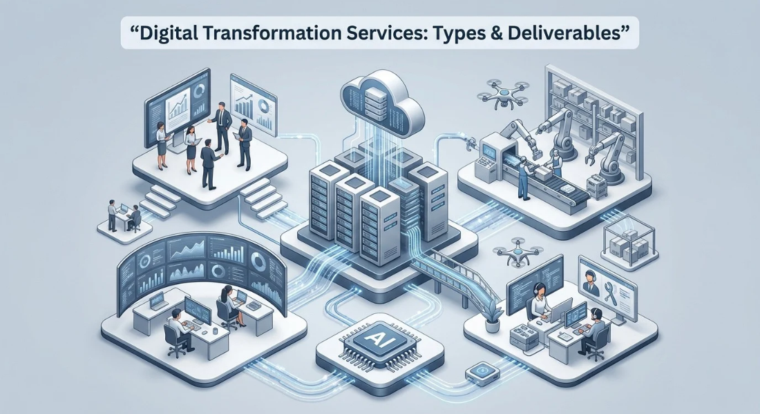 Digital Transformation Services: Types, Deliverables & Providers