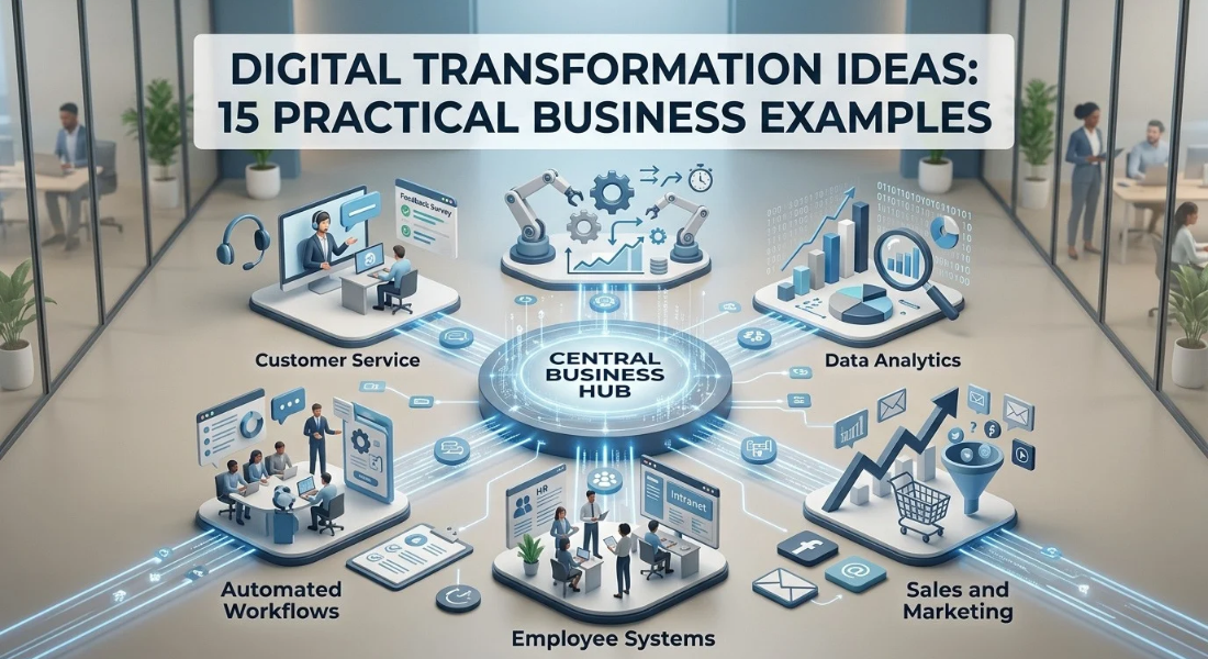 Digital Transformation Ideas: 15 Practical Business Examples